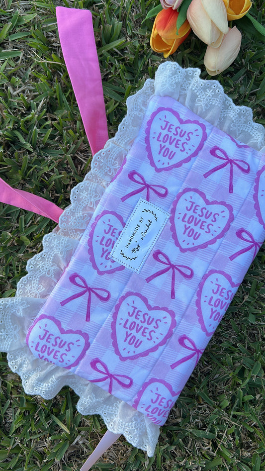 Jesus Loves you Bible Cover