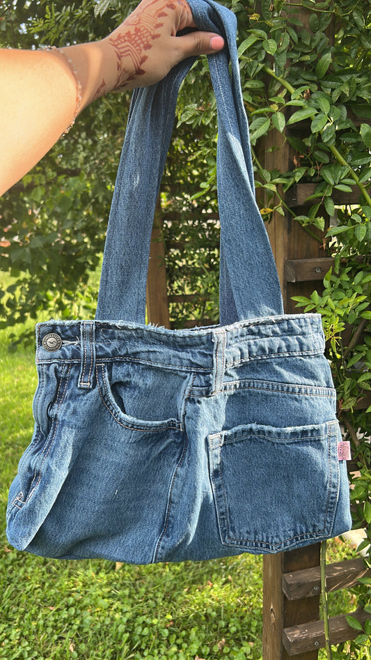 Houston Jean Bag Pink Top