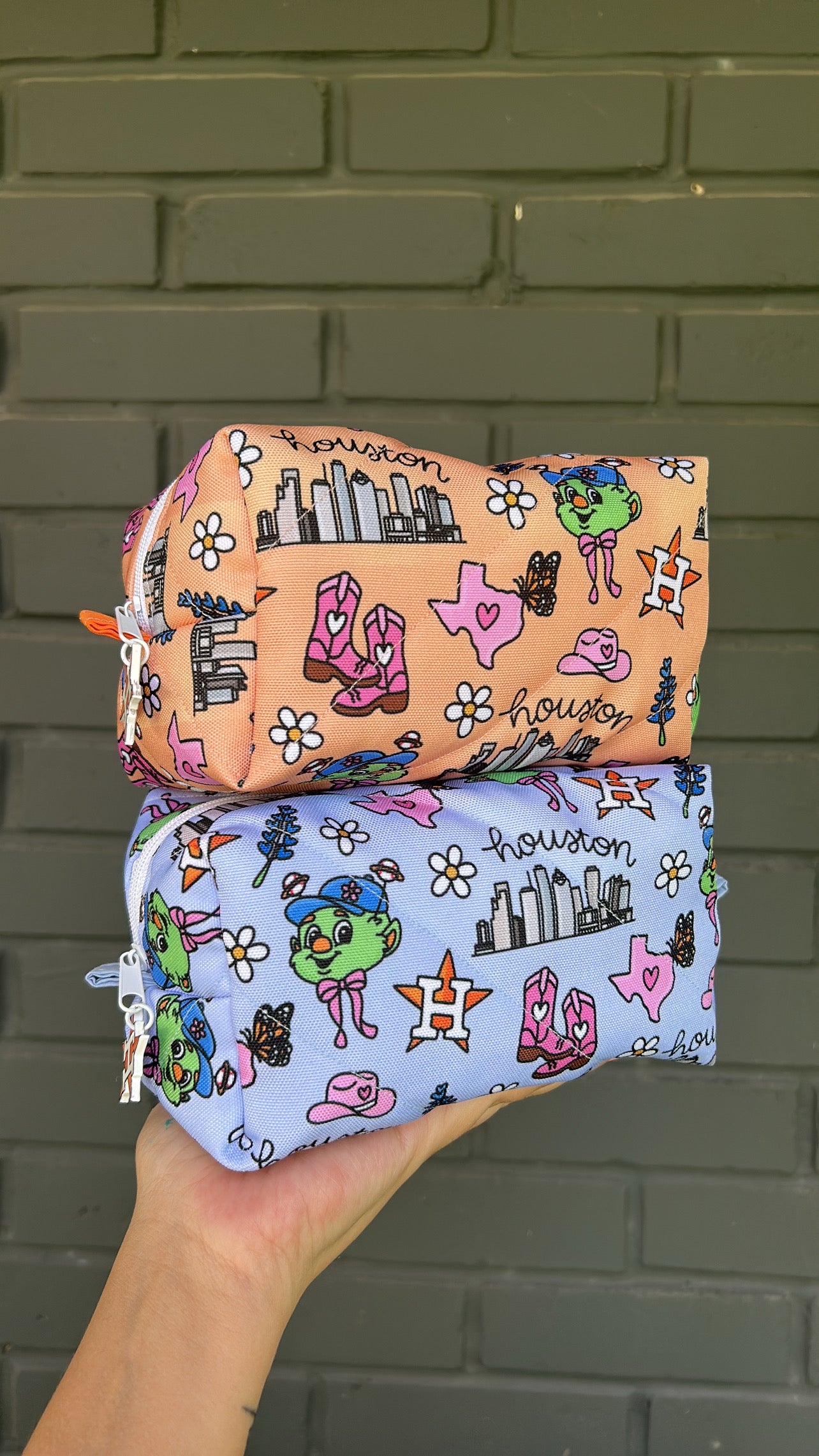 Houston Make up bag