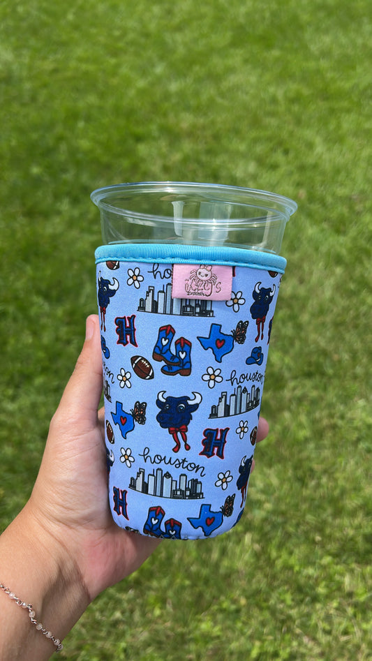 Houston Football Drink Sleeve