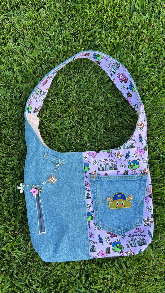 Houston Jean Bag Pink