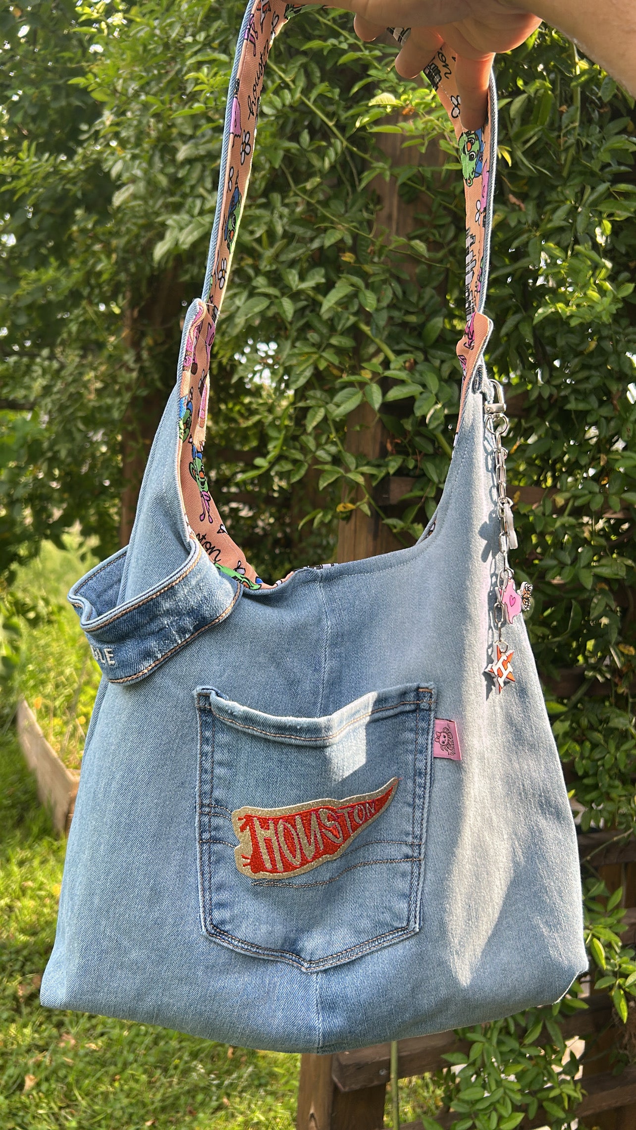 Houston Jean BagOrange