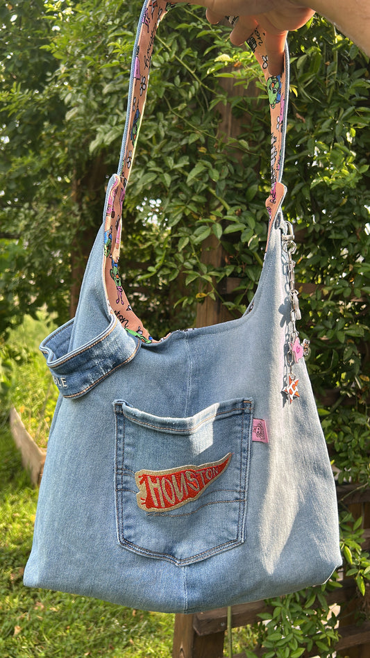Houston Jean BagOrange