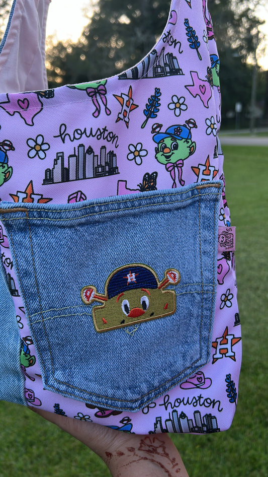 Houston Jean Bag Pink
