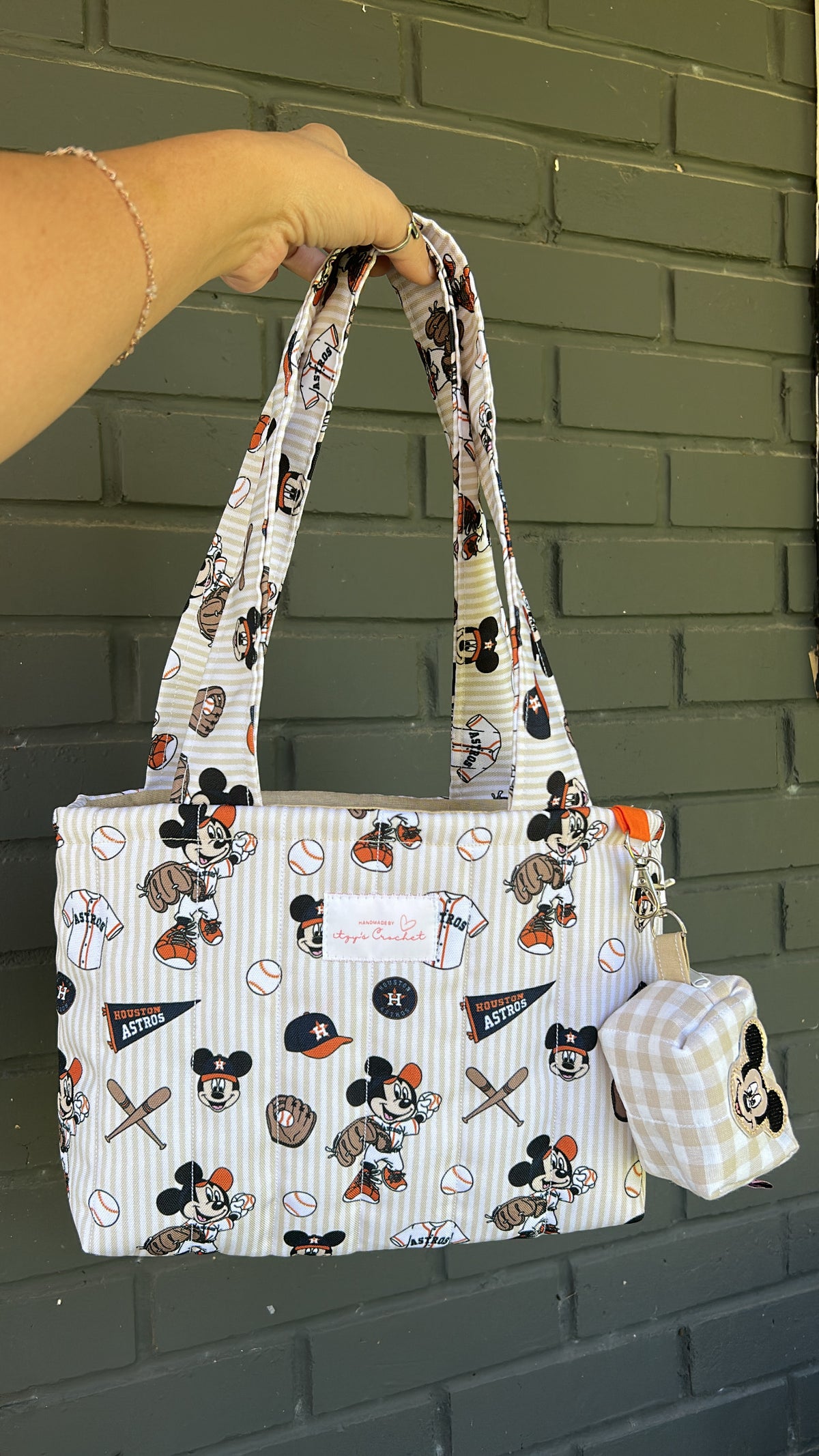 Baseball Mouse Bag