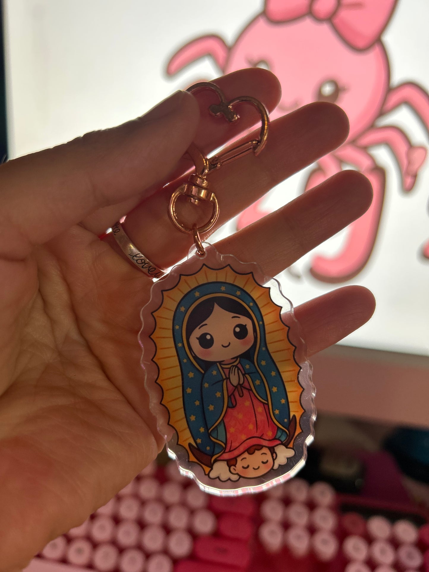 Virgencita Keychain