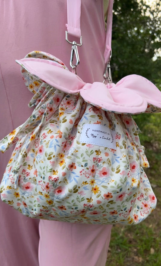 Flower Bag quilted tote - Floral