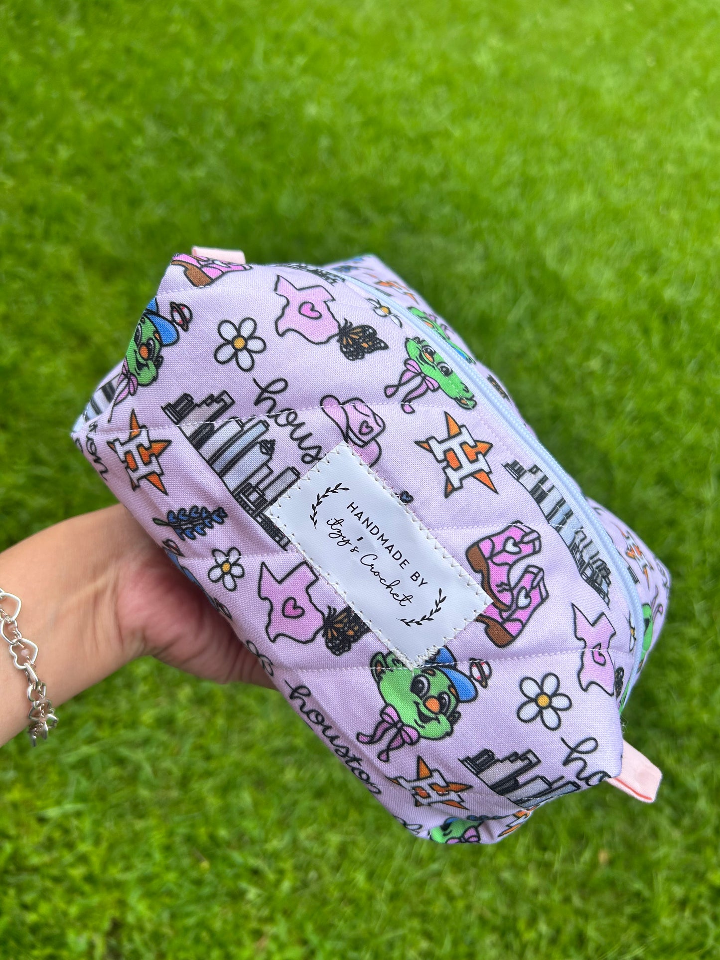 Houston Make up bag